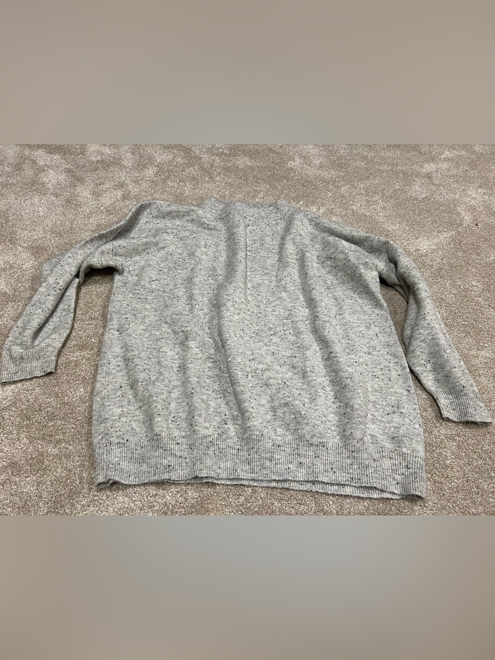 a new day women’s Crewneck Sweater in Light Heather Gray